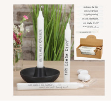 Stabkerze mit druck - mit, druck/