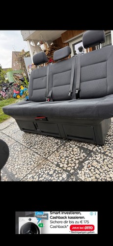 Drei sitzbank mit - t5,