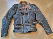Motorradjacke Leder Herren XL