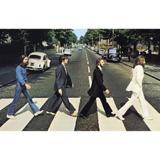 BEATLES FLAGGE FAHNE ABBEY