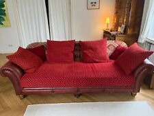 Romantisches Megasofa mit Schlaffunktion, gebraucht in sehr gutem Zustand 