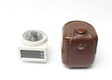 Voigtländer Belichtungsmesser mit Leder Etui. Sehr Klein. Nr.1866