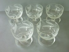 Vintage Glas Eisbecher