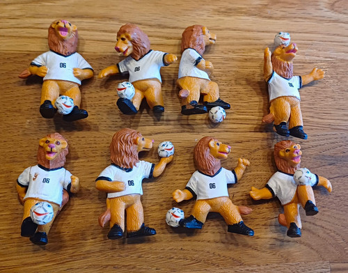Löwen miniaturfigur - 8x,