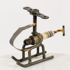 Deko Hubschrauber Altmetall