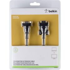 Belkin VGA Kabel Monitorkabel Verlängerungskabel Anschlusskabel Vergoldet 