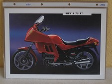 Motorrad Prospektblatt BMW K