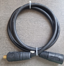 WELDING Cable Schweißkabel/Massekabel 1,8m 35mm²+Schweißkabelkupplung 30-50mm²