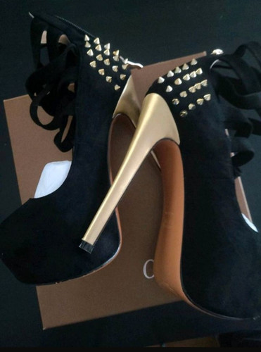 Pumps schuhe plateau high - pumps,