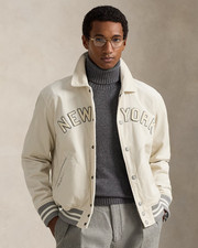 Polo Ralph Lauren x MLB - New York Yankees Cord Jacket Letterman - XXL