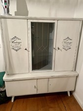 Shabby Chic Kommode Schrank Regal Sideboard Badschrank Weiß Holz