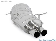 Eisenmann Sportauspuff BMW 3er E46 320i 325i 330i Ø 2x76mm scharf