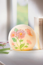 LED-Stimmungsleuchte "Blossom" aus Porzellan,Kugelleuchte aus feinstem Porzellan