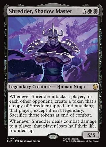 Mtg shredder shadow master - shadow,