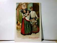 Trachten aus der Umgegend von Bad Pyrmont. Alte Ansichtskarte / Postkarte / Lith