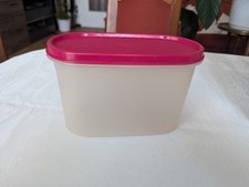 Tupperware Eidgenosse 1,1L, Trocken-Vorratshaltung, durchsichtig-brombeer,gebr.
