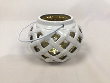 Porzellan Windlicht / Laterne