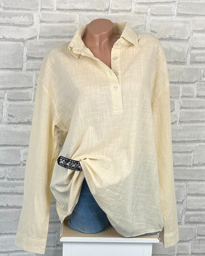Italy long leichte bluse - long,