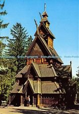 D173564 Oslo. Stabkirche von Gol. Mittet. H.G. Offset