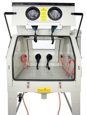 Sandstrahlkabine 1200L Sandstrahler Sandstrahlen externe Filteranlage 01580