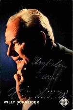 Musik Musiker Autogrammkarte