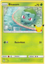 Bisasam / Pokémon Karte /