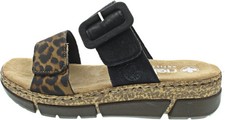Rieker Damen Pantolette braun