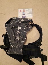 Kokadi Flip Babysize Babytrage fullbuckle Grau Sterne Ovp Top Zustand
