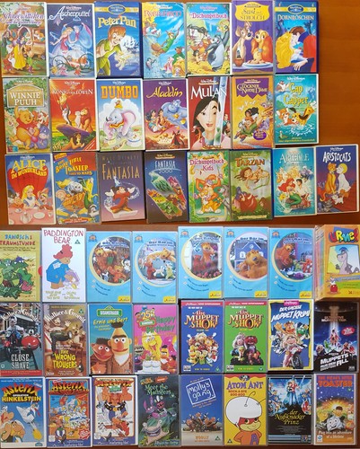 Konvolut mit vhs - 48,