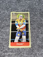 WWF World Wrestling Kaugummi Sticker Nr 39 Doink