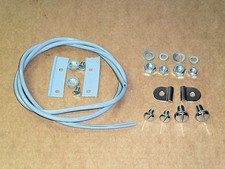 Set Keder GRAU Kederklemmen Simson Schwalbe KR51 Beinschild Lenkerabdeckung