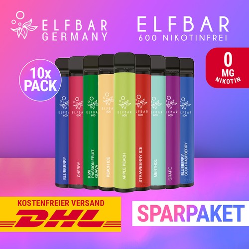 Elfbar 600 zigarette - 10, x
