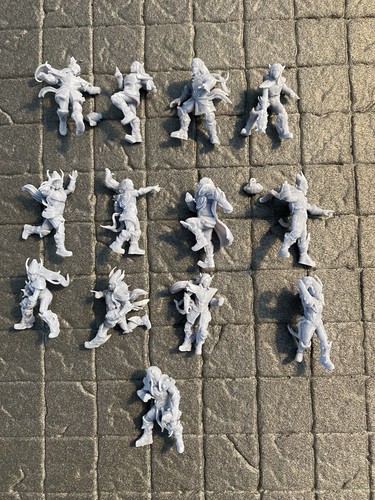 Bloodbowl elfenmannschaft - elfenmannschaft, 3d