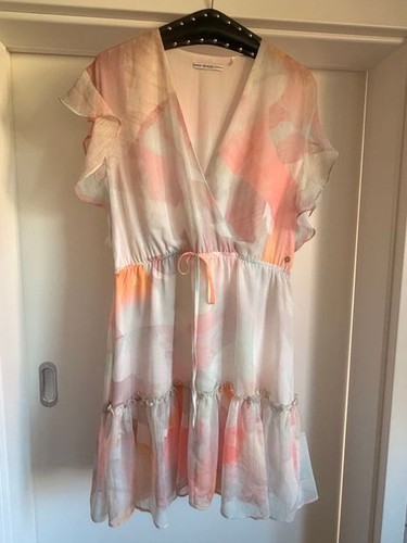 Leichtes sommerkleid volants - leichtes,