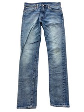 Levis 512 Jeans Hose W32 L34 Blau Stretch Schrittlänge 84 cm Helle Waschung