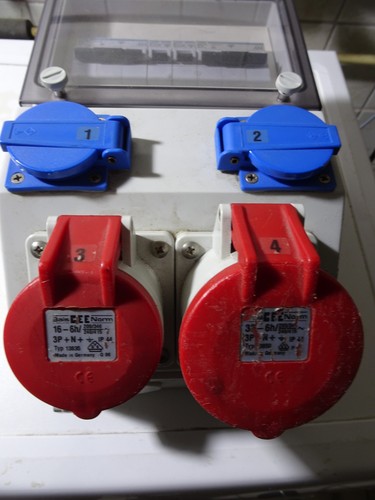 Baustromverteiler 16 a - 32,