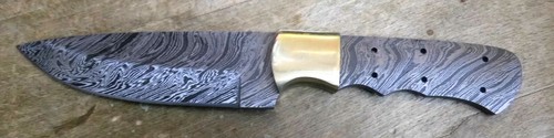 Damast messer drop point - messer, drop-point