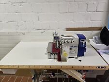 JUKI MO-6814S Industrie Overlock 4 Faden Servo Motor komplett mit Tisch&Gestell