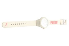 Puma Armbanduhr P1072 Damen Beige Sportlich Casual Stoffarmband Uhr