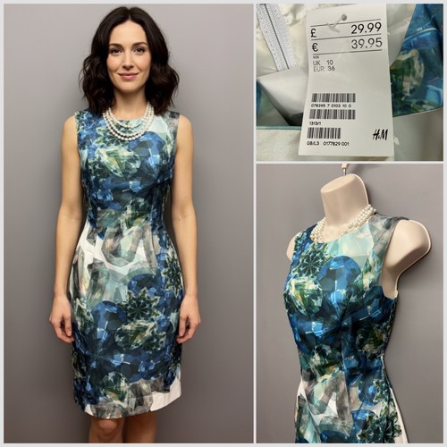 Neu etuikleid blau - h&m,