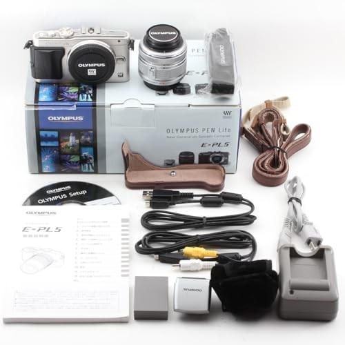 Olympus pen lite pl5 silver - lite, e-pl5