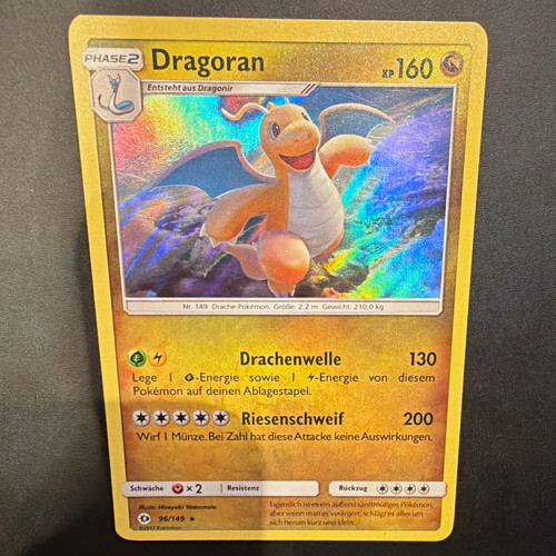 Pokémon tcg dragoran 108 - tcg, 96/108