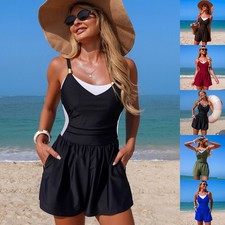 Damen Badeanzug mit Badeshorts