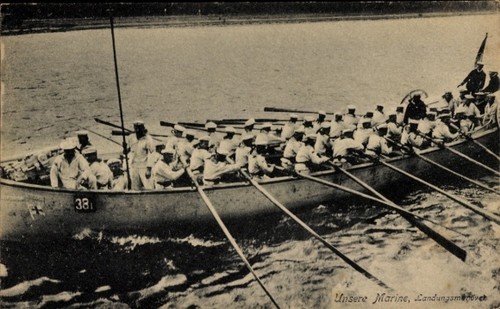 Deutsche marine - ak,