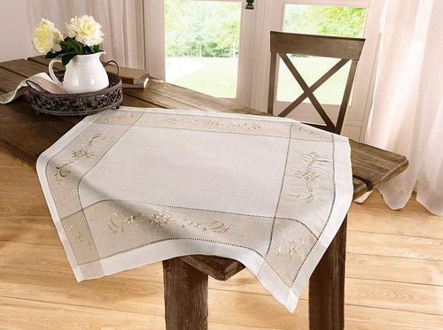 Tischdecke landhaus creme - 'landhaus',,