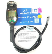 Oceanic Datamax Pro Plus Taucher Luft Integriert Tauch Computer Nitrox #4937