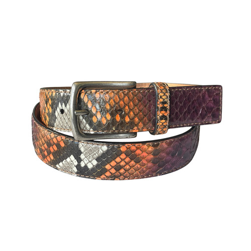 Pythonleder gürtel made - gürtel,