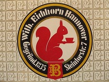 Antiker Kaffeeschrank EICHHORN Hannover, Blech-Schrank