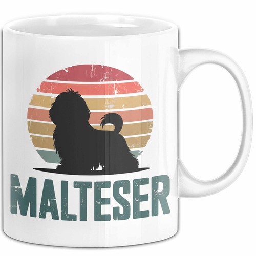Malteserhund tasse geschenk - malteserhund,