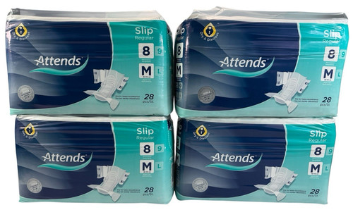 Attends slips regular 4 - 8, x